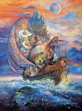 Fantasía popular Painting - JW fantasía al mar de murrlis